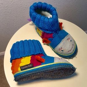 Garnet Hill fish slippers